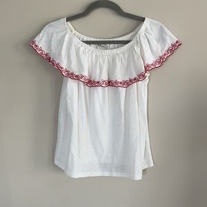 J. Crew Off Shoulder Top